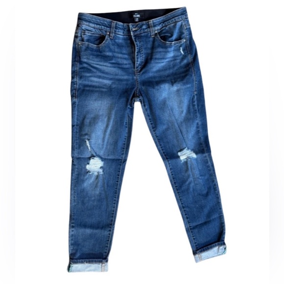 LuLaRoe Denim - Lularoe Distressed Skinny Jeans – Medium Wash